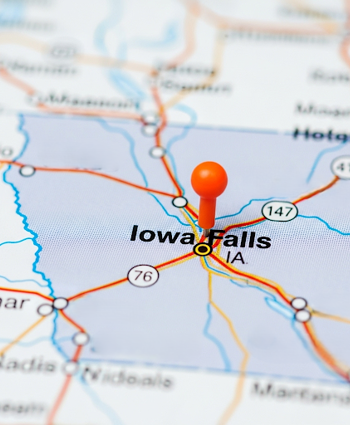 Iowa Falls Map